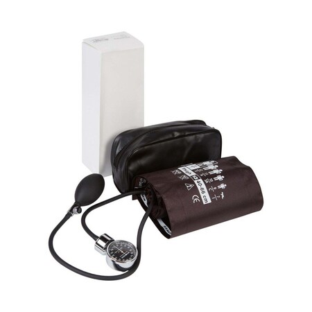 Mckesson Pocket Aneroid Sphygmomanometer, Large Cuff, Brown, 12PK 01-700-13TBRGM